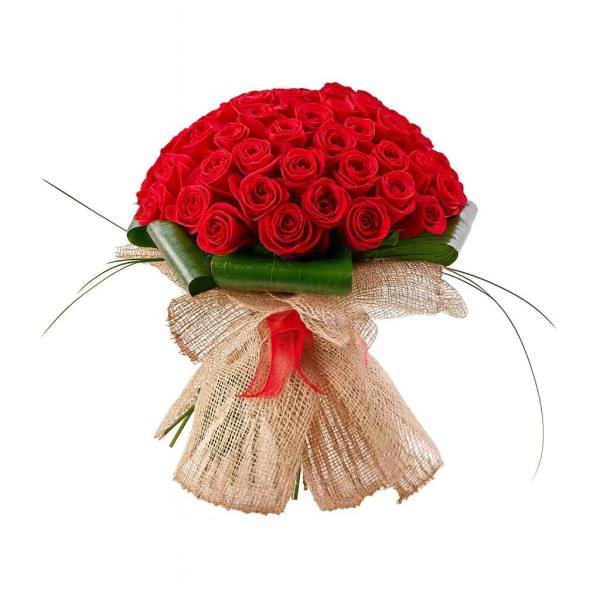 Premium 51'li Kırmızı Gül Buketi