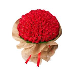 75'li Kırmızı Gül Buketi