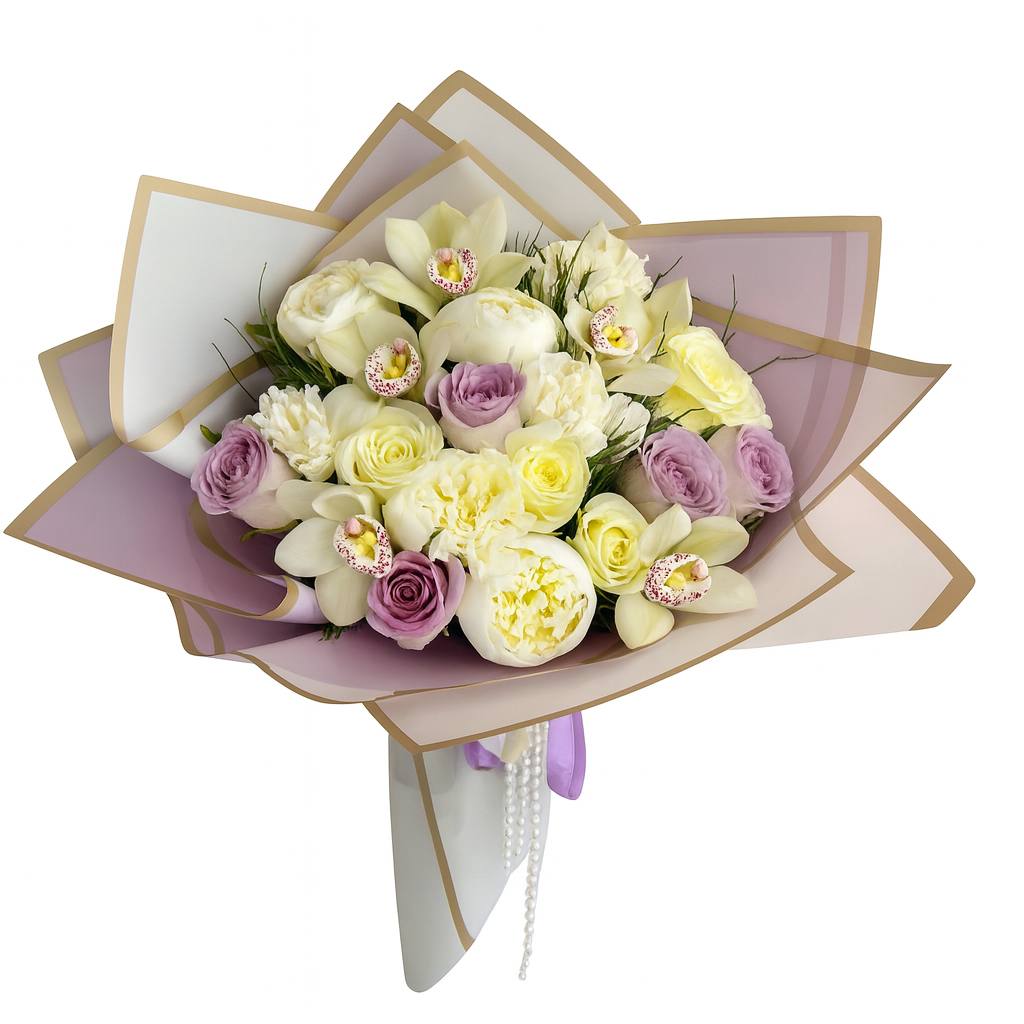 Aşkın Rüyası Şakayık Buketi - Görsel 3