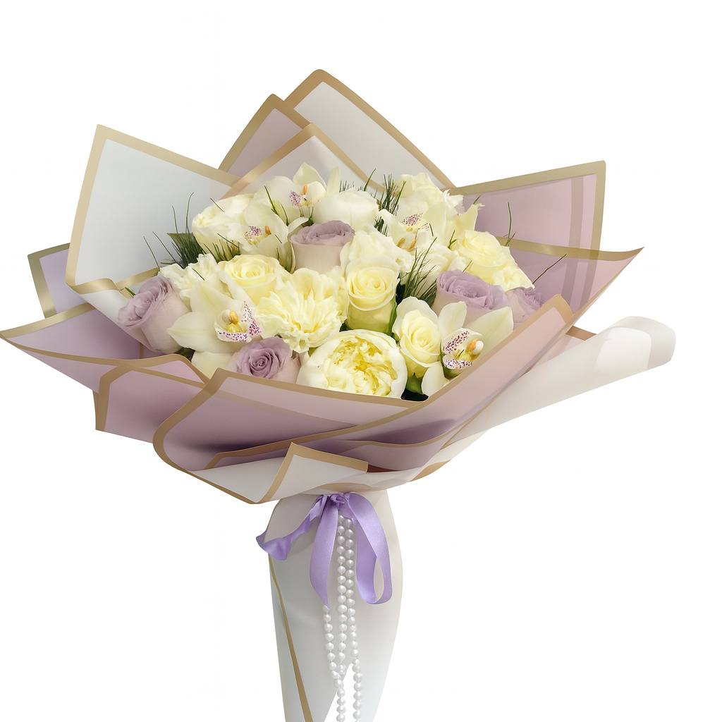 Aşkın Rüyası Şakayık Buketi - Görsel 2