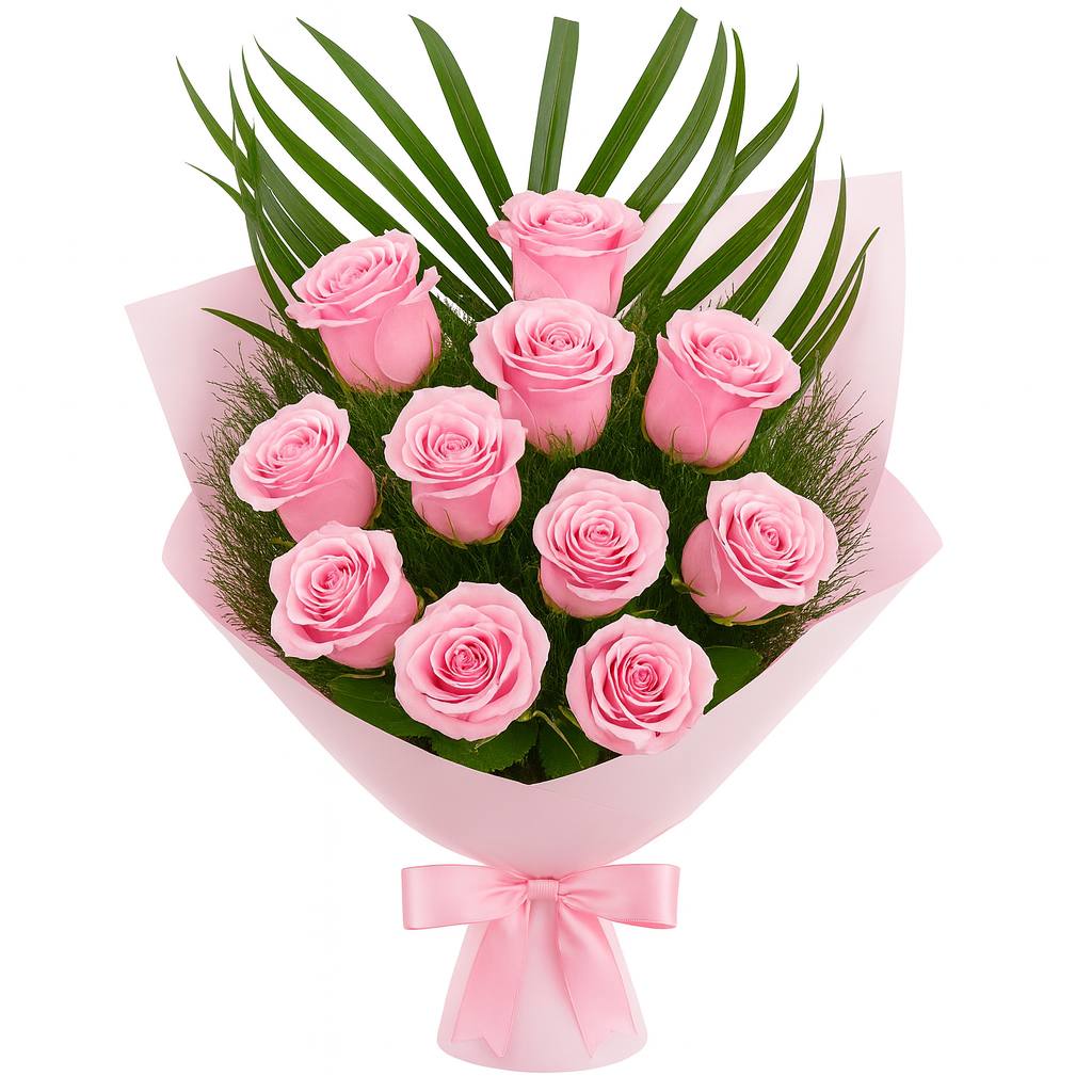 Pembe Balon Gül Buketi - Görsel 2