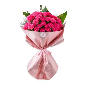 Pembe Parti Gül Buketi