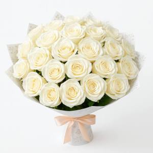 20'li Beyaz Güller Buketi