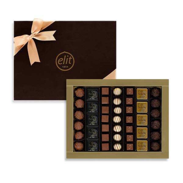 Karışık Spesiyal Çikolata Deri Grenli Kutu 568g Glutensiz