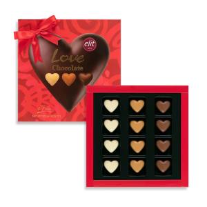 Love Chocolate Spesiyal Kutu Kalp 120g Glutensiz