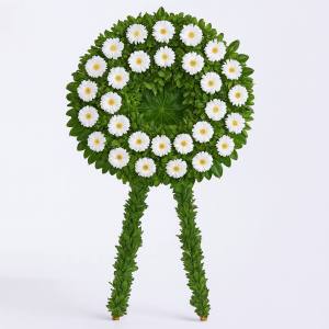 Ahşap 2 Ayaklı Cenaze Çelenk